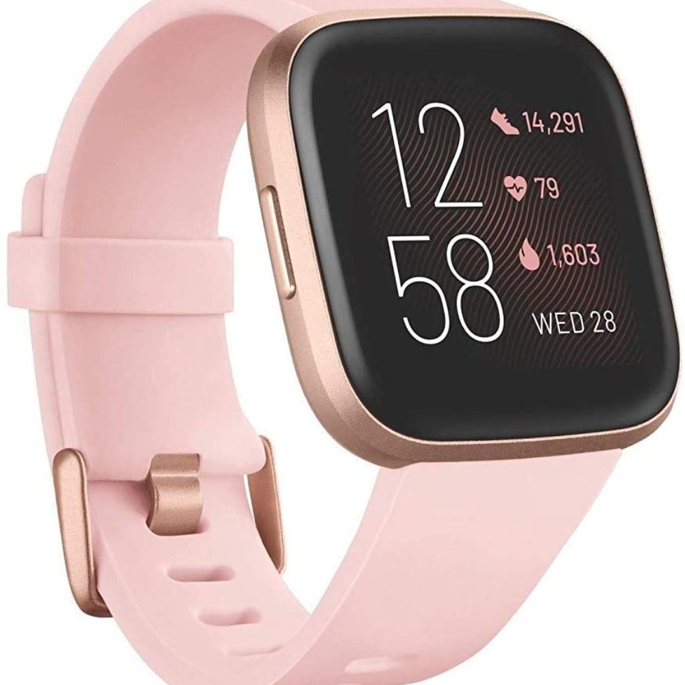 Fitbit Versa 2 Smartwatch in Pale Copper Rose